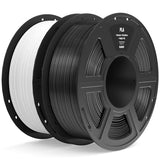 ELEGOO PLA Filament 1.75mm Bundle 4KG, 3D Printer Filament Dimensional Accuracy +/- 0.02mm, 4pcs 1kg Spool(2.2lbs) Fit Most FDM 3D Printers (Black, White, Dark Blue, True Red)